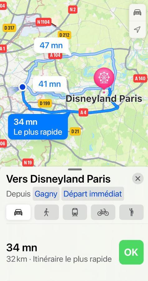 L Annexe - Parenthese Champetre Paris Disneyland Gagny Exterior photo
